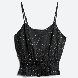 NWOT Pixley Hemi Smock Detail Cami Blouse